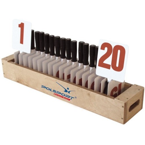 Numer Stamp for Changes Polsport, 20 pcs