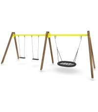 Sūpynės Vinci Play Swing WD1494 - Geltona