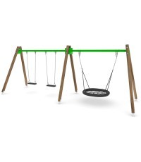 Sūpynės Vinci Play Swing WD1494 - Žalia