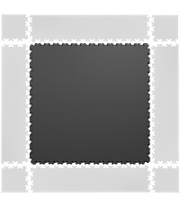 Dėlionės grindų kilimėlis inSPORTline Simple Dark Gray