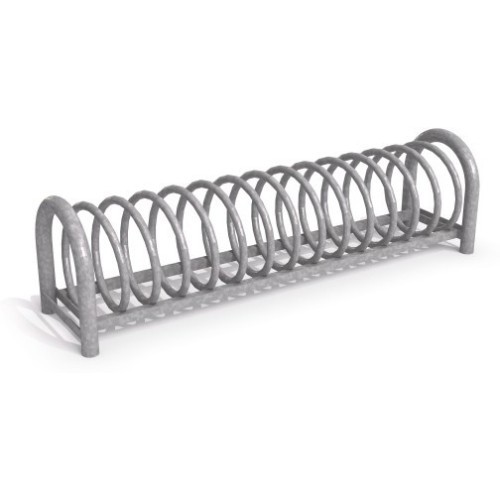 Steel bicycle rack 12