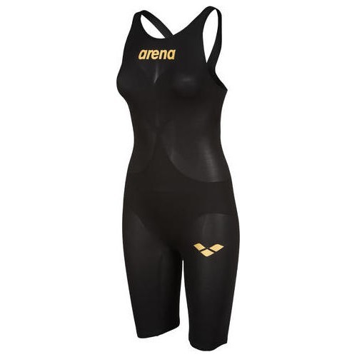 Women’s Competition Swimsuit Arena W Carbon AIR² Open Back, Black - 553