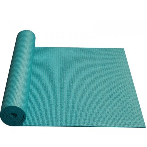 Yoga mat Yate 173x61x0.4cm, light green