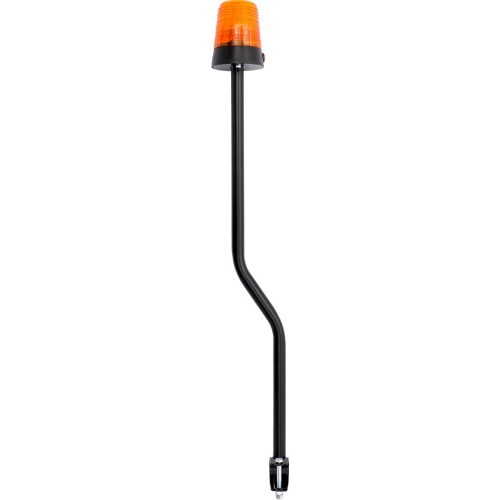 BERG Flashing light orange on pole