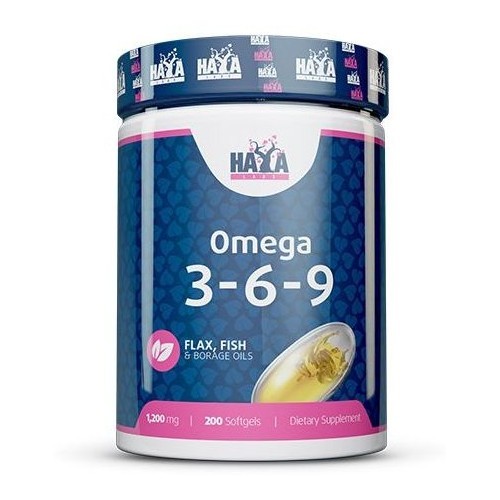 Haya Labs Omega 3-6-9 200 kaps.