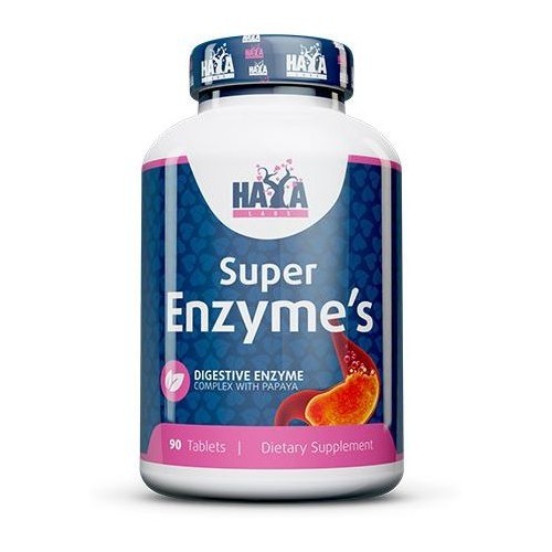 Haya Labs Super Enzyme Complex (Virškinimo fermentų kompleksas) 90 tab.