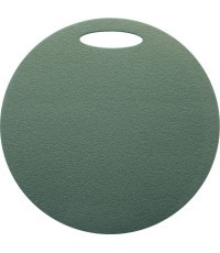 Apvalus kilimėlis sėdėjimui Yate, 35cm, viensluoksnis, žalias