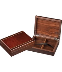 Kortų dėžutė Philos, magnetinė, medinė 15.5x11.5cm 