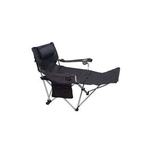 Folding Chair BasicNature Travelchair Luxus, Black