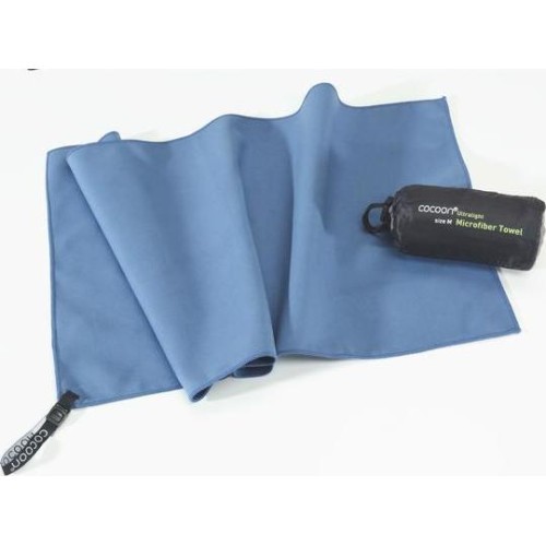 Microfiber Towel Cocoon, Blue, Size L