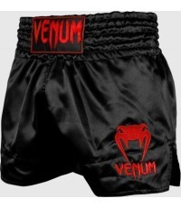 Muay Thai šortai Venum Classic - Black/Red