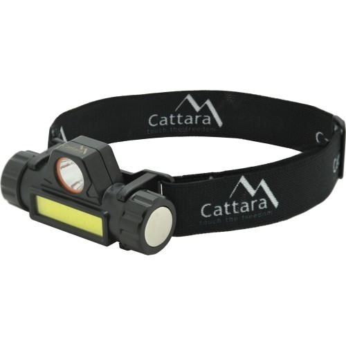 Headlamp Cattara 120lm rechargeable