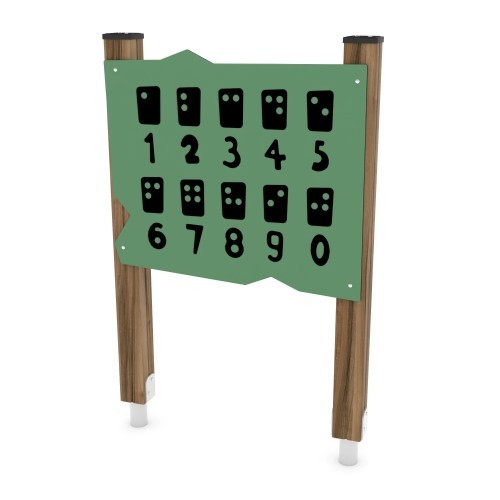 Playing Board Domino Vinci Play Solo WD1563 - Green