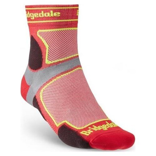 Socks For Men Bridgedale TrailRun CoolM, Red - 325