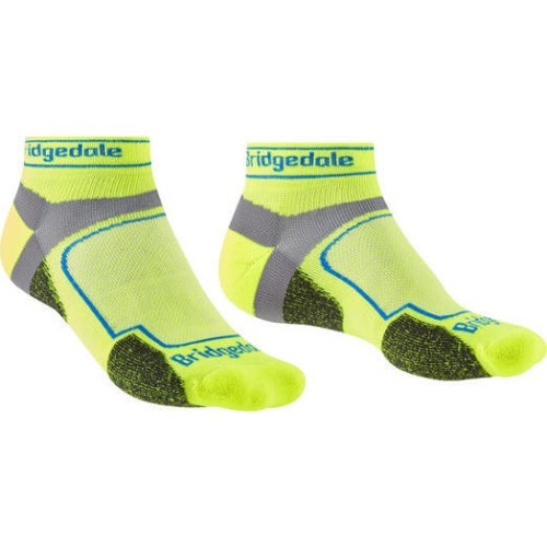 Socks For Men Bridgedale TrailRun Cool M, Yellow - 550