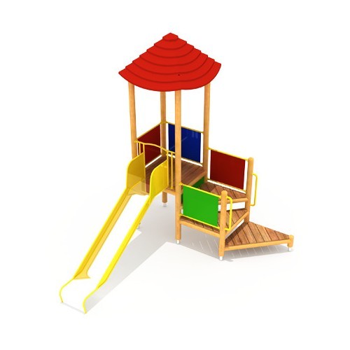 Wooden Kids Playground Model 5-A
