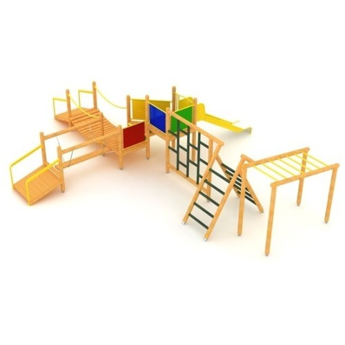 Wooden Kids Playground Model F