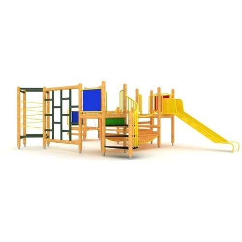 Wooden Kids Playground Model 10-F