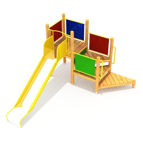 Wooden Kids Playground Model 5-B