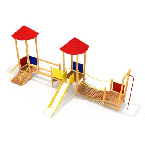Wooden Kids Playground Model 0400E/1