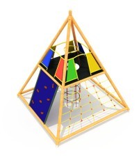 Комплекс стенок для лазания модель Пирамида 1