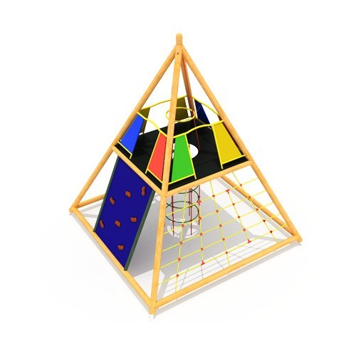 Laipiojimo sienelių kompleksas modelis Piramidė 1