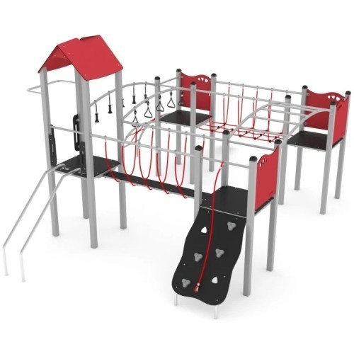 Playground Vinci Play Steel 0206 - Red