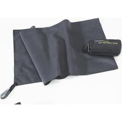 Microfiber Towel Cocoon, Grey, Size XL