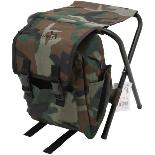 Folding Chair with Backpack Cattara Olbia Army