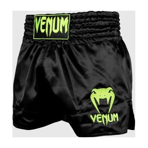 Venum Muay Thai Shorts Classic - Black/Neo Yellow