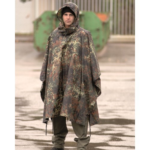 Wet Weather Poncho MIL-TEC Ripstop - Flectar