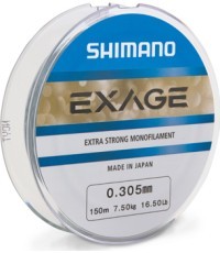 Valas Shimano Exage, 300m, 0.255mm, 5.5kg, pilkas