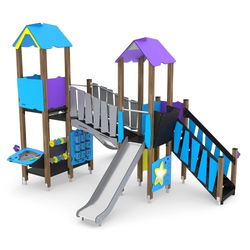 Playground Vinci Play Wooden WD1504 - Multicolor