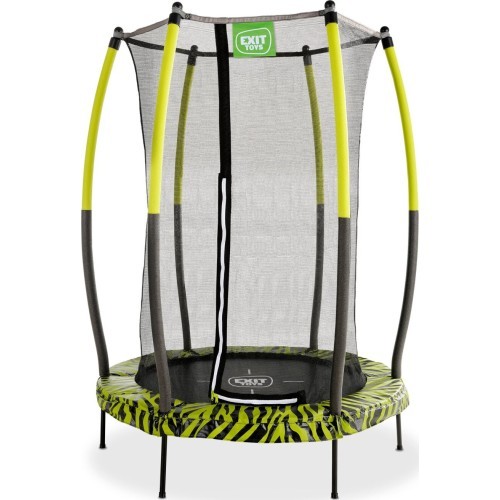 EXIT Tiggy junior trampoline with safety ø140cm - black/green