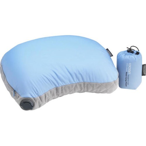 Camp Pillow Cocoon Air-Core Hood, Blue/Grey