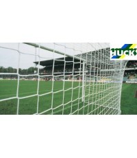 Futbolo vartų tinklas Manfred Huck 3 mm 7,50x2,50x0,80/2 m - Balta