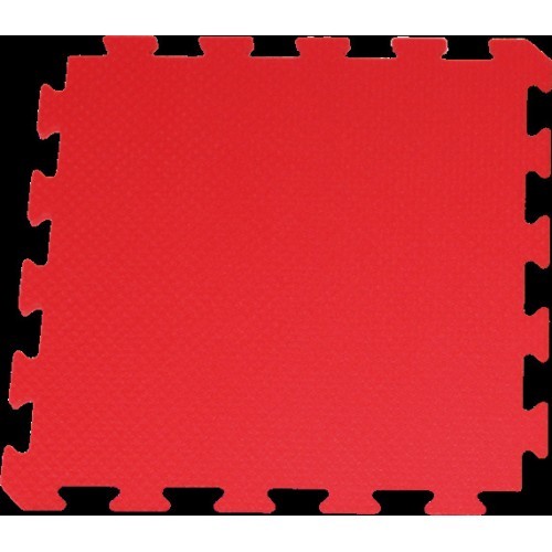 Puzzle Exercise Mat Yate, 50x50x1,5 cm - Red