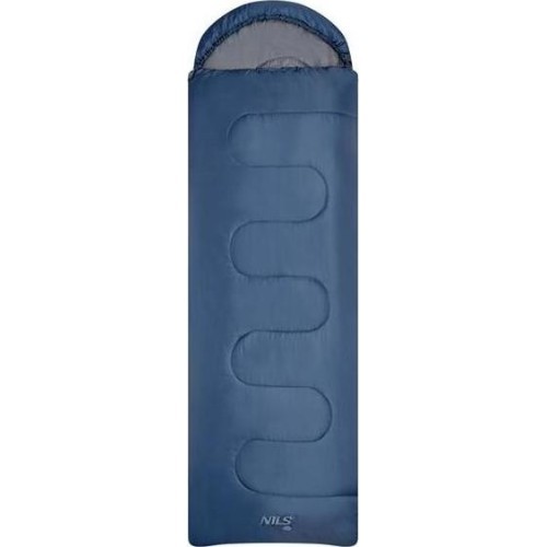 NC2107 DARK BLUE-GRAY SLEEPING BAG SIZE M NILS CAMP