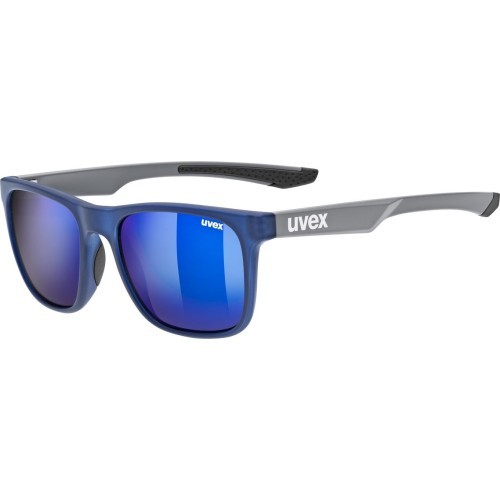 Sunglasses Uvex Lgl 42, Blue Lenses, Grey