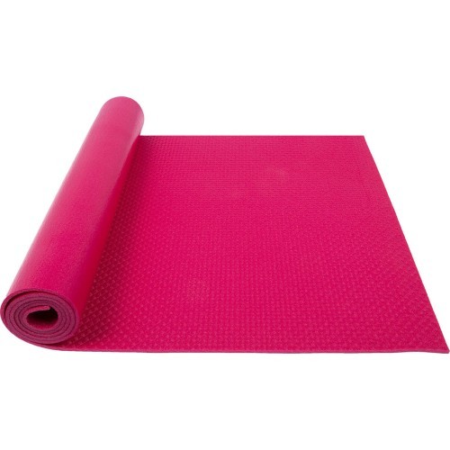 Коврик для йоги Yate PE 180x60x0,5 см - розовый