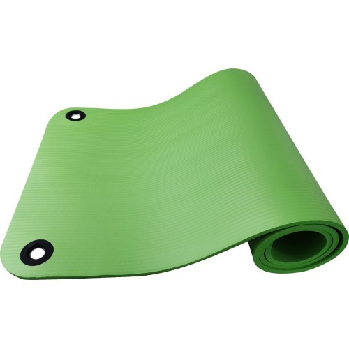 Fitness Pad with Two Holes for Hanging Yate, 183×61×1cm, Green 