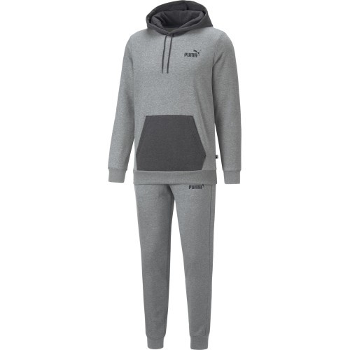 Puma Sportinis Kostiumas Vyrams Hooded Sweat Suit Grey 670034 03