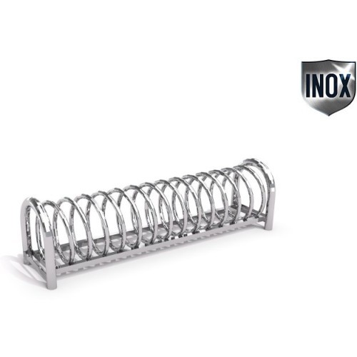 Stainless Steel Bicycle Rack Inter-Play 12