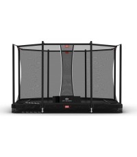 BERG Ultim Favorit InGround 330 Black + Safety Net Comfort