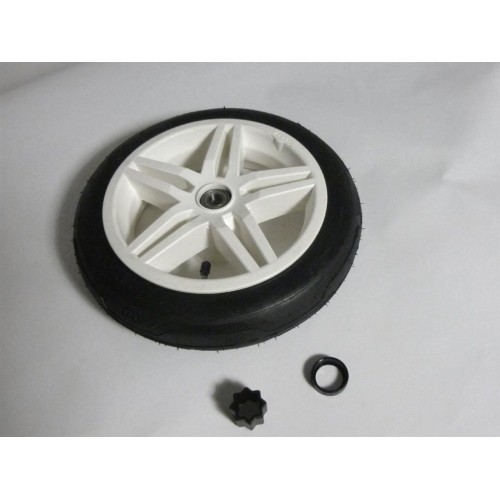 Колесо белое 12,5x3.00-9 slick, traction