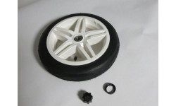 Ratas baltas 12,5x3.00-9 slick, traction