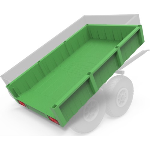 Large Trailer - Container, green