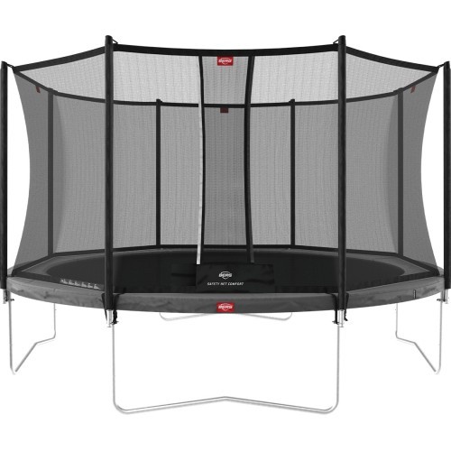 Trampoline Set BERG Favorit Grey 380 + Safety Net Comfort
