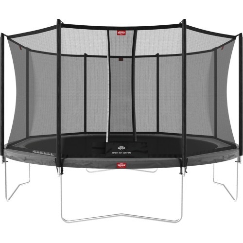 Trampoline Set BERG Favorit Regular 430 Grey + Safety Net Comfort