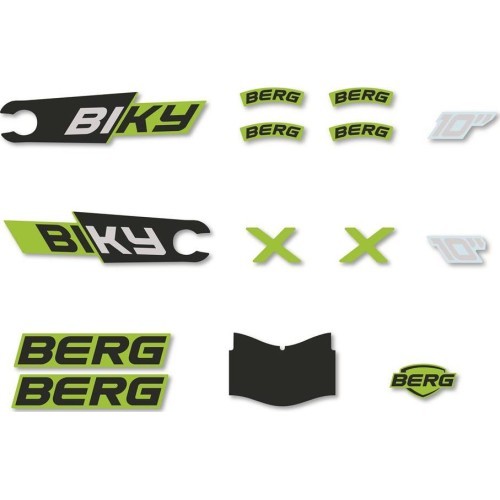 Biky - Sticker set Mini Green